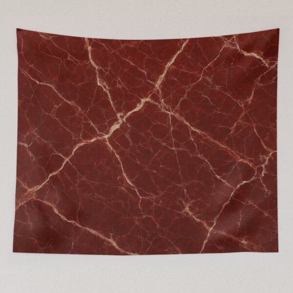 Item preview, Abstract Red and Gold Marble Design designed and sold by ZedColors.