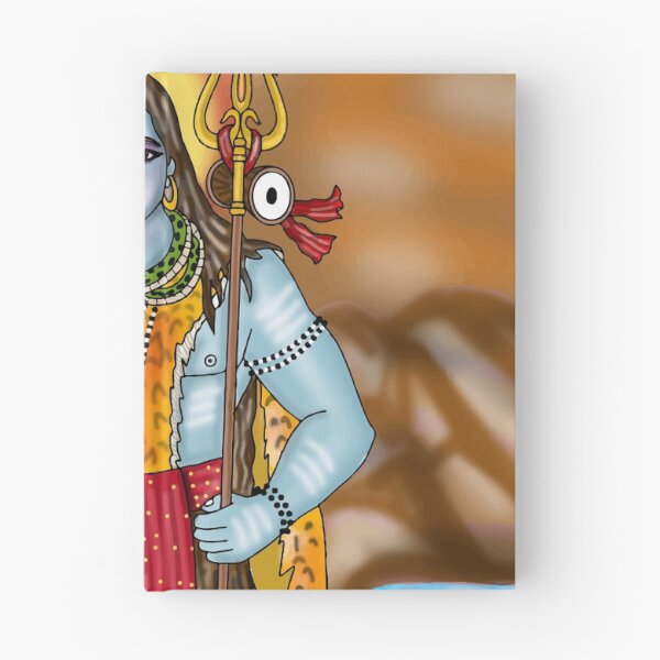 Item preview, Lord Shiva Digital Drawing | Mahadev Hindu God Spiritual Artwork Illustration designed and sold by Harshit_Digital_Arts.