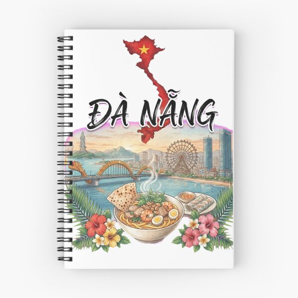 Item preview, Da Nang Vietnam City Skyline Dragon Bridge designed and sold by Danh Style.