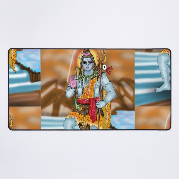 Item preview, Lord Shiva Digital Drawing | Mahadev Hindu God Spiritual Artwork Illustration designed and sold by Harshit_Digital_Arts.