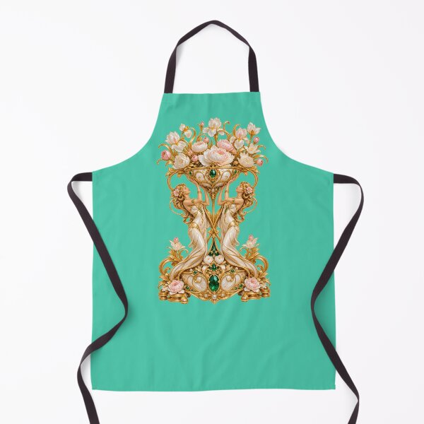 Item preview, Blooming Mirror Trophy — Art Nouveau Floral Elegance designed and sold by sunbowjp stadio.