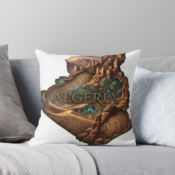 Item preview, Mapa del patrimonio de Argelia designed and sold by M1-brand.
