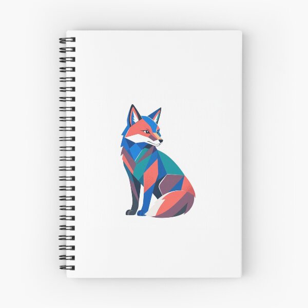 Item preview, Geometric Colorful Fox Illustration designed and sold by Owcomm.