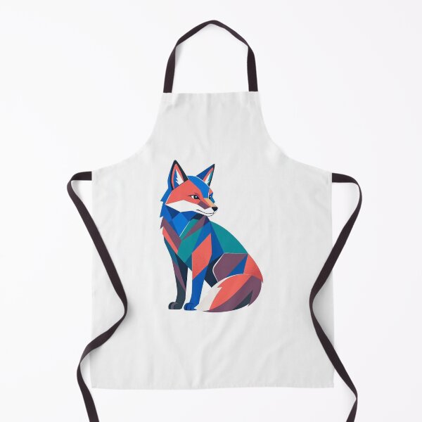 Item preview, Geometric Colorful Fox Illustration designed and sold by Owcomm.