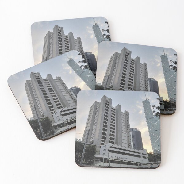 Item preview, High Rise Buildings in Hong Kong Wan Chai – Urban Architecture Photography designed and sold by pbchan.