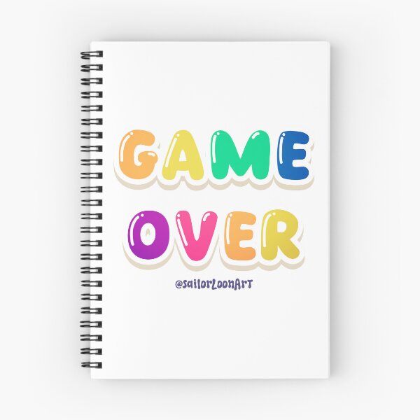 Item preview, Game Over designed and sold by SailorLoonArt.