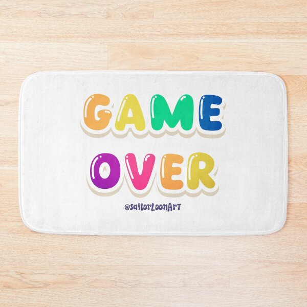 Item preview, Game Over designed and sold by SailorLoonArt.