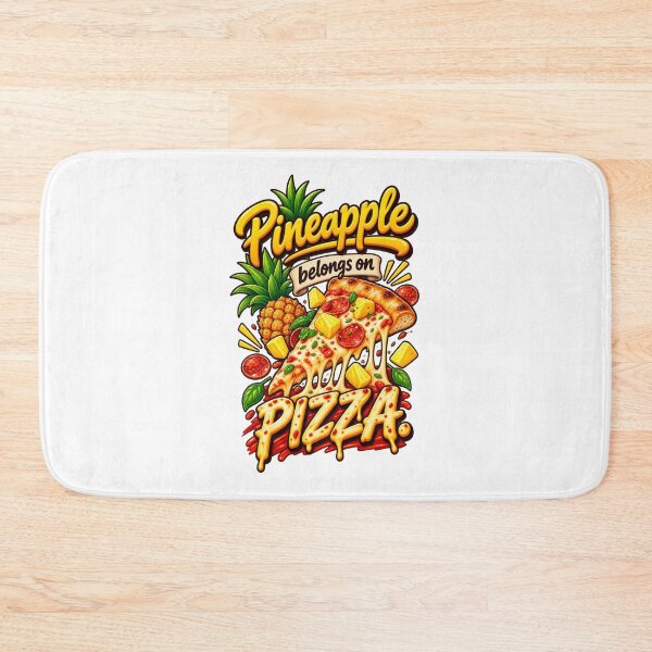 Item preview, Pineapple Belongs On Pizza designed and sold by thebigleebowski.