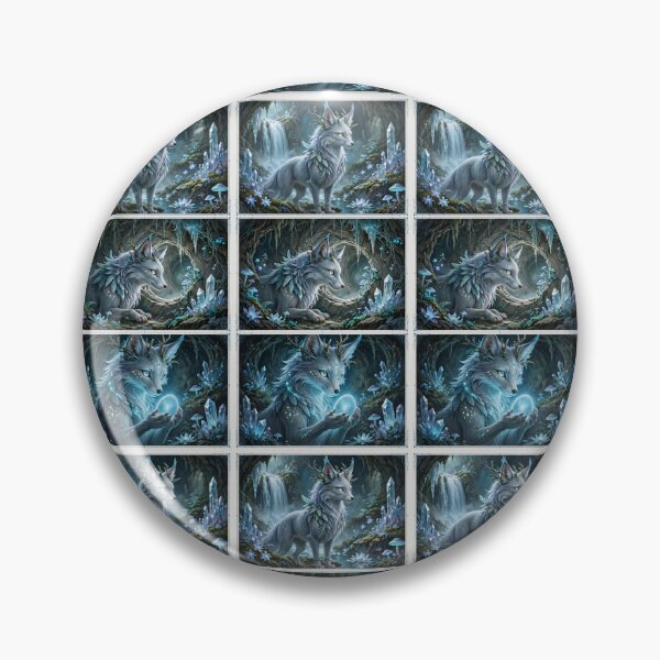 Item preview, Mystical Ice Spirit Fox designed and sold by TreatLLC.