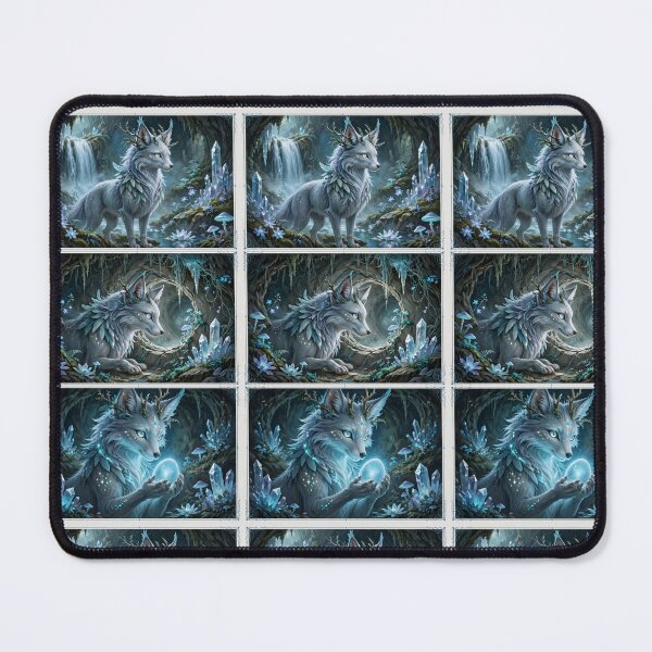 Item preview, Mystical Ice Spirit Fox designed and sold by TreatLLC.