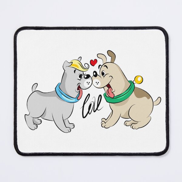 Item preview, Cute Dogs in Love Valentine designed and sold by Ekaterina  Biserova.