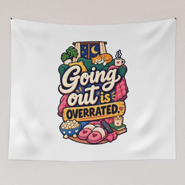 Item preview, Going Out is Overrated designed and sold by thebigleebowski.