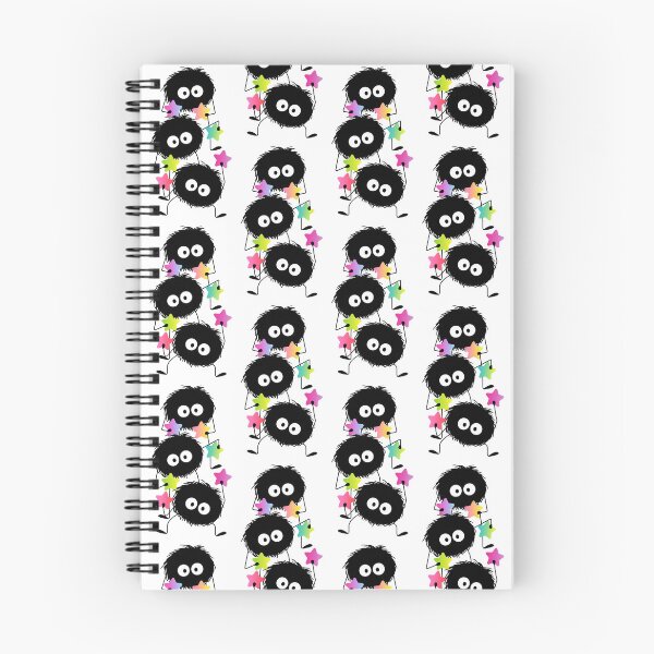 Item preview, Cute Soot Sprites with Colorful Stars – Whimsical Studio Ghibli Inspired Art designed and sold by Bloomie_Studio .