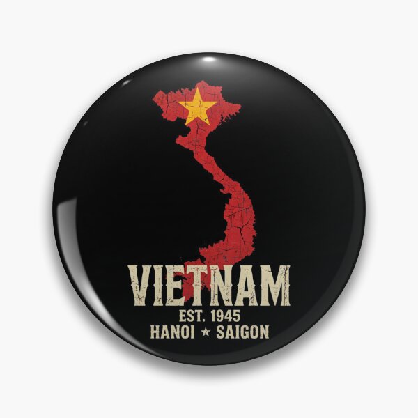 Item preview, Vintage Vietnam Map Flag EST 1945 Hanoi Saigon Vietnamese Heritage designed and sold by Danh Style.