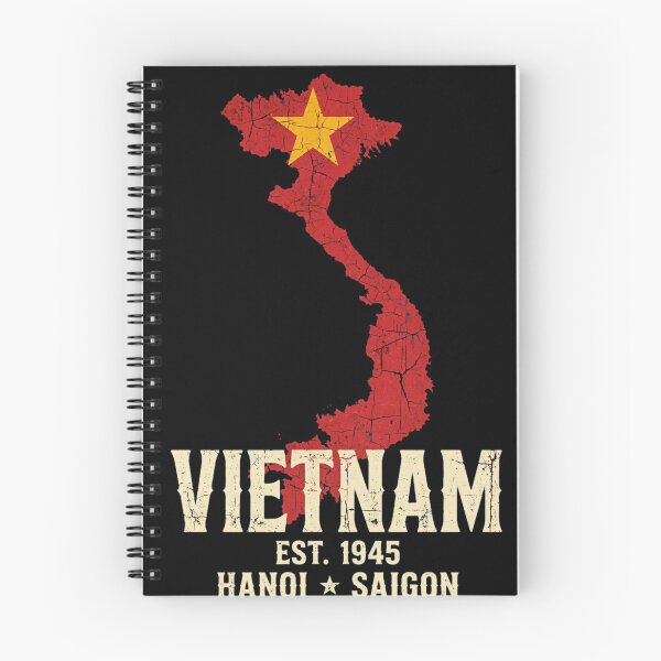 Item preview, Vintage Vietnam Map Flag EST 1945 Hanoi Saigon Vietnamese Heritage designed and sold by Danh Style.