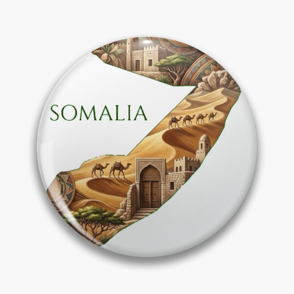Artikelvorschau, Somalia-Kulturerbe-Karte entworfen und verkauft von M1-brand.