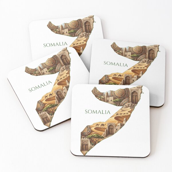 Item preview, Somalia Heritage Map designed and sold by M1-brand.