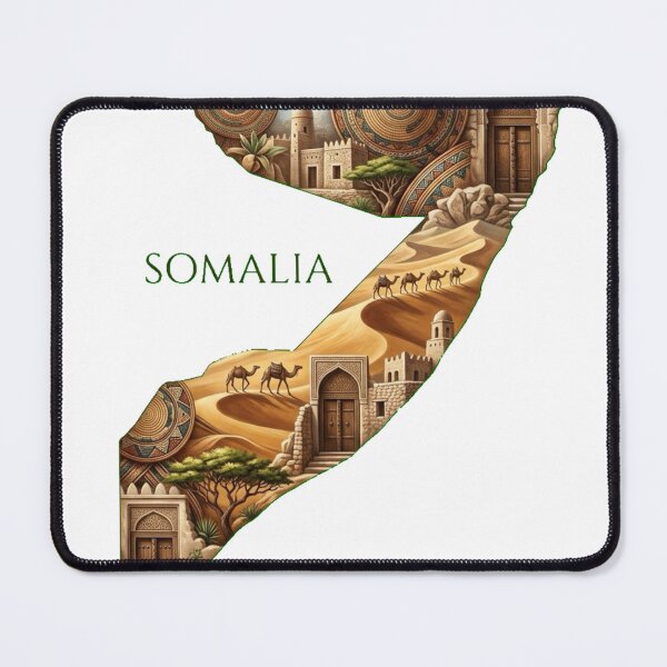Item preview, Somalia Heritage Map designed and sold by M1-brand.