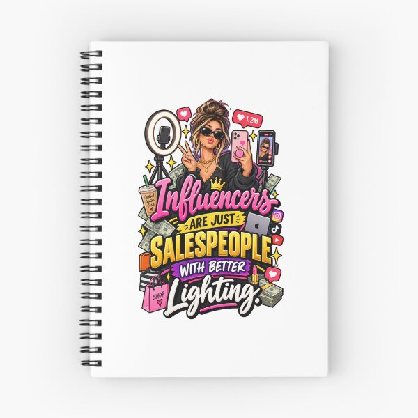 Item preview, Influencers Are Just Salespeople with Better Lighting designed and sold by thebigleebowski.