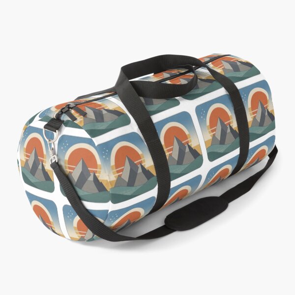 Item preview, Retro Mountain Sunset Horizon Landscape designed and sold by Owcomm.