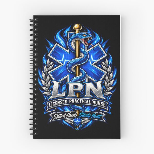 Item preview, LPN Licensed Practical Nurse – Skilled Hands Steady Heart designed and sold by Koepke Art & Design.