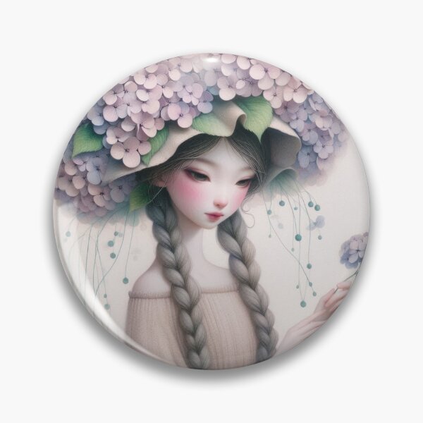 Item preview, Angelic Hat Girl designed and sold by Beyondnote-Art.