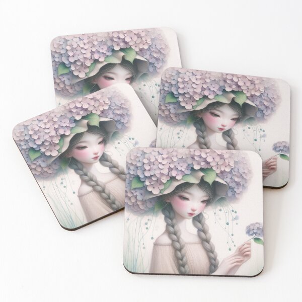 Item preview, Angelic Hat Girl designed and sold by Beyondnote-Art.