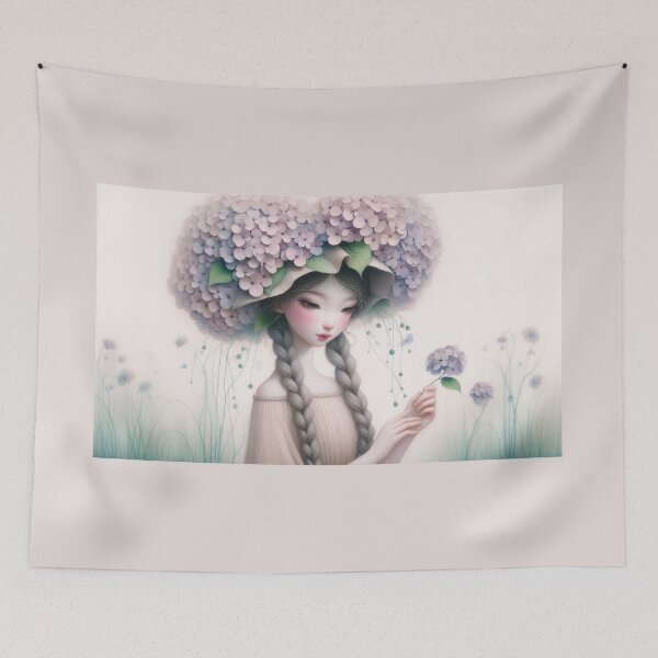 Item preview, Angelic Hat Girl designed and sold by Beyondnote-Art.