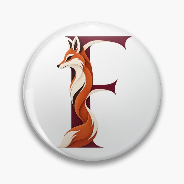 Item preview, Letter F Fox Alphabet Art designed and sold by tmoca.