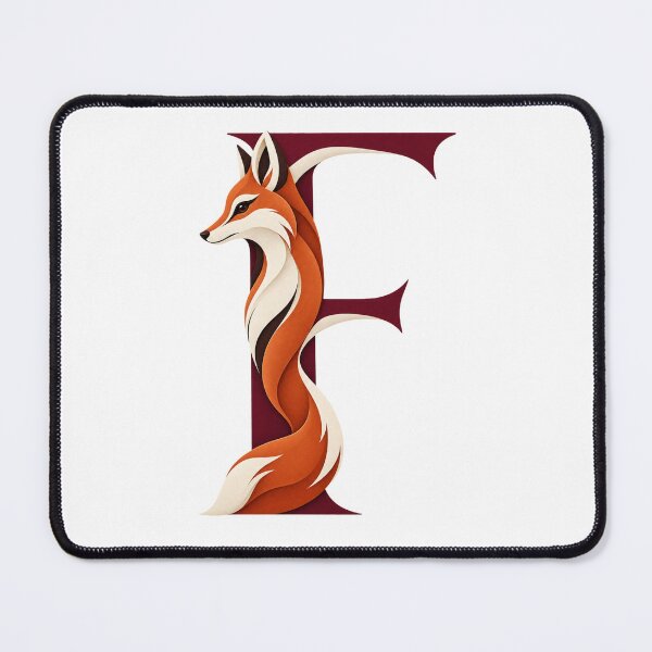 Item preview, Letter F Fox Alphabet Art designed and sold by tmoca.