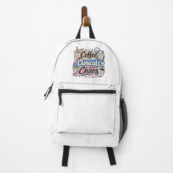 Item preview, Coffee Clinicals Chaos – Funny Nursing Student Design designed and sold by RJACreative.