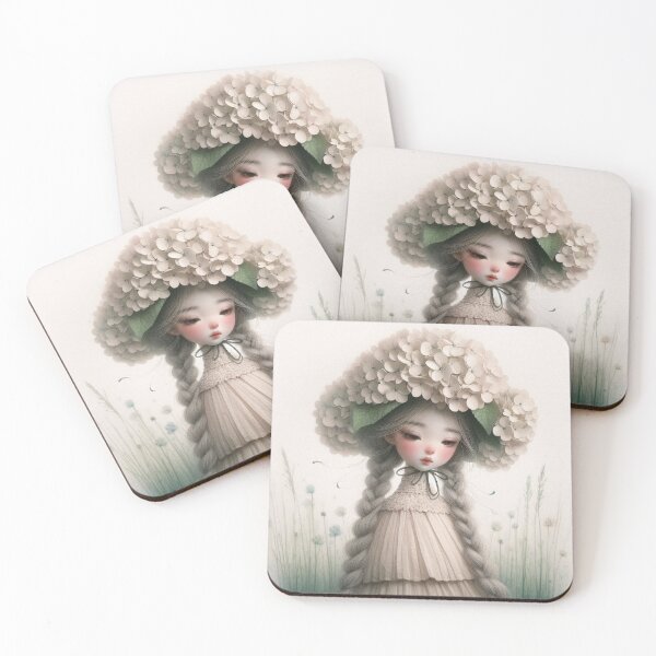 Item preview, Angelic Hat Girl designed and sold by Beyondnote-Art.