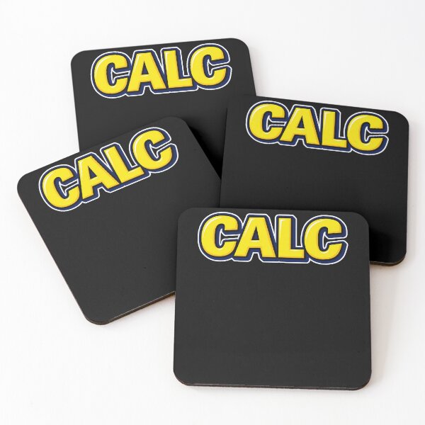 Item preview, Funny CALC Gaming Slang Math Meme Art designed and sold by elderberry.