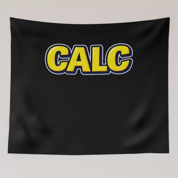 Item preview, Funny CALC Gaming Slang Math Meme Art designed and sold by elderberry.
