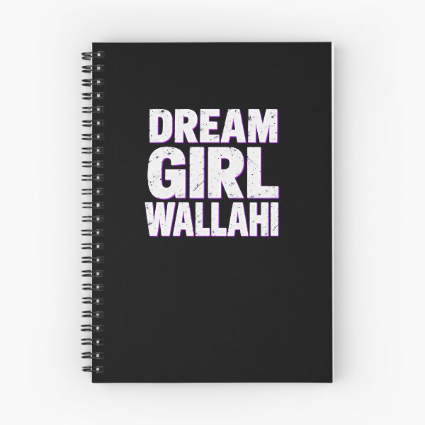 Item preview, Funny Dream Girl Wallahi Meme Distressed Lettering Art designed and sold by elderberry.