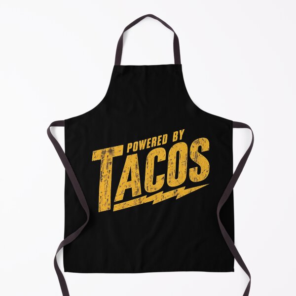 Item preview, Funny Powered By Tacos Funny Food Lover Quote Art designed and sold by elderberry.