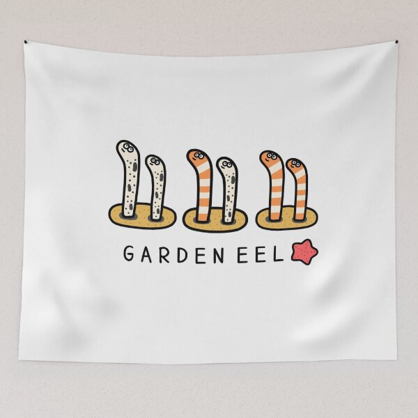 Item preview, Cute GARDEN EEL designed and sold by kanaehonkawa.
