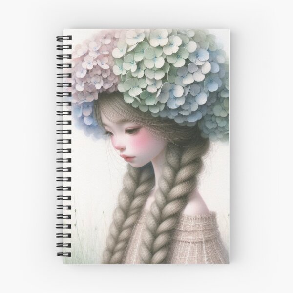 Item preview, Angelic Hat Girl designed and sold by Beyondnote-Art.