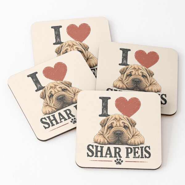 Item preview, I LOVE SHAR PEIS designed and sold by SHARPEI.