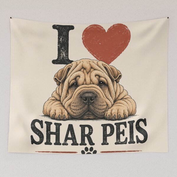Item preview, I LOVE SHAR PEIS designed and sold by SHARPEI.