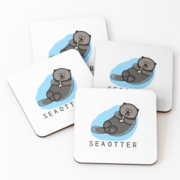 Item preview, Cute SEA OTTER designed and sold by kanaehonkawa.