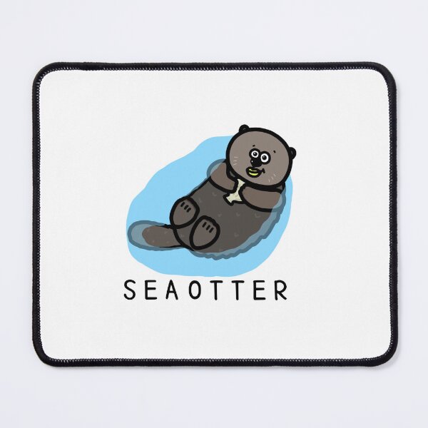 Item preview, Cute SEA OTTER designed and sold by kanaehonkawa.