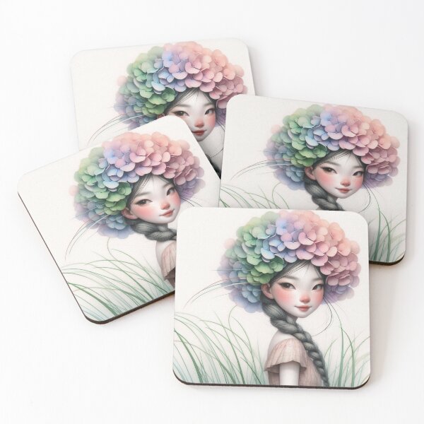 Item preview, Angelic Hat Girl designed and sold by Beyondnote-Art.