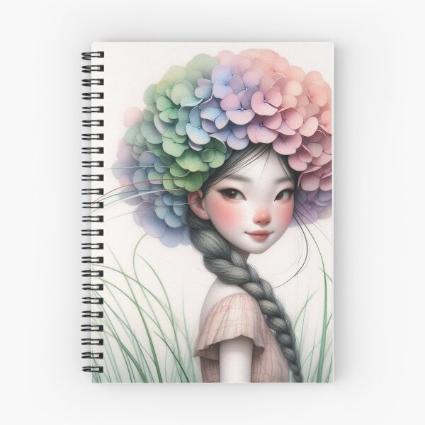 Item preview, Angelic Hat Girl designed and sold by Beyondnote-Art.