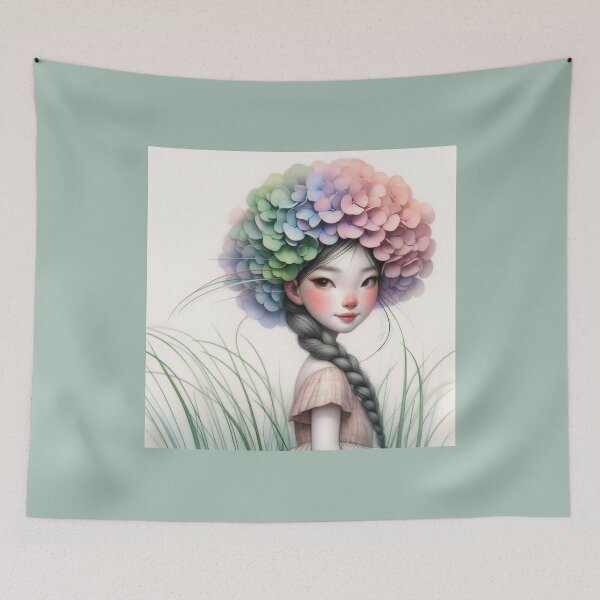 Item preview, Angelic Hat Girl designed and sold by Beyondnote-Art.