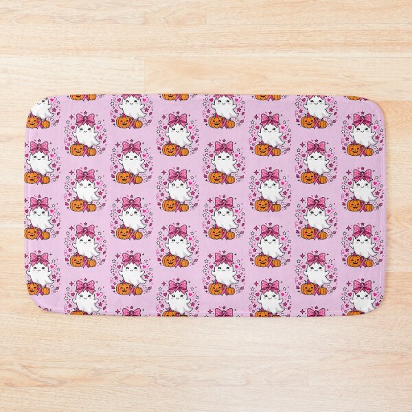 Item preview, Baby ghost with pumpkins for breast cancer awareness  designed and sold by TimesTwoAngela.