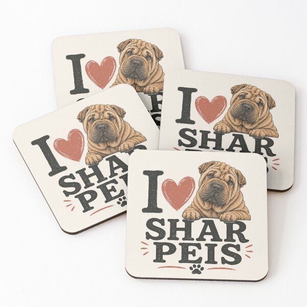 Item preview, I LOVE SHAR PEIS 3 designed and sold by SHARPEI.