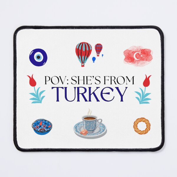 Item preview, Turkish Culture girl design designed and sold by CafePluto.