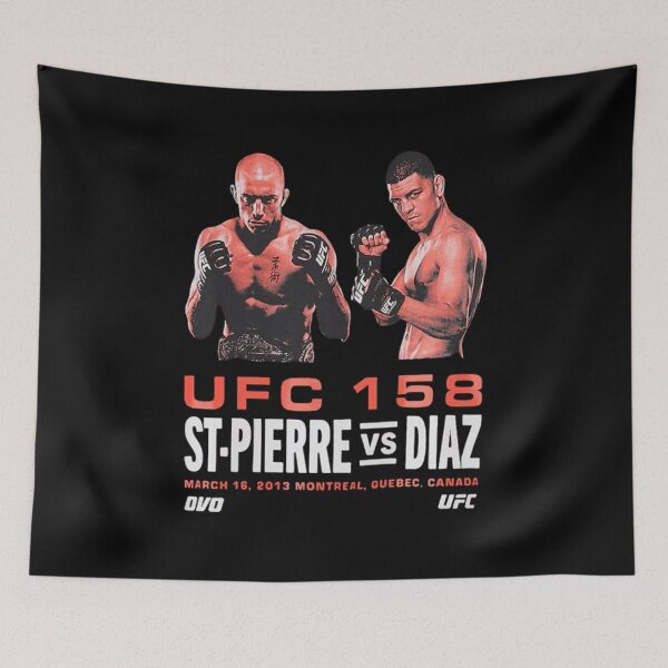 Item preview, Georges St-Pierre Vs Nick Diaz UFC 158 designed and sold by JeyVel.