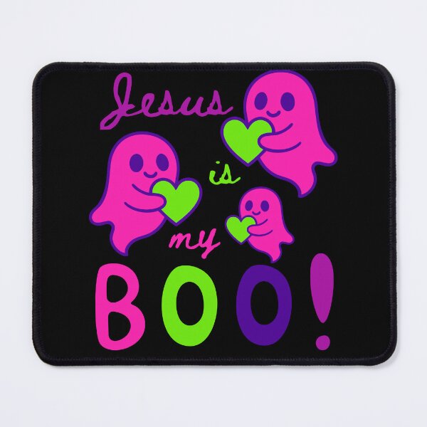 Item preview, Christian Halloween Cute Ghost Jesus My Boo Love Spooky Season Fall Spirit designed and sold by Forevermore.